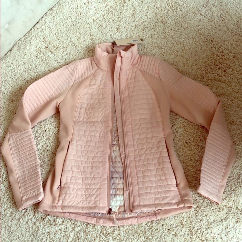 New Calia Carrie Underwood zip jacket pink xs